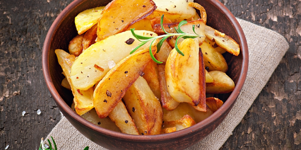 Air-Fried Sweet Potatoes